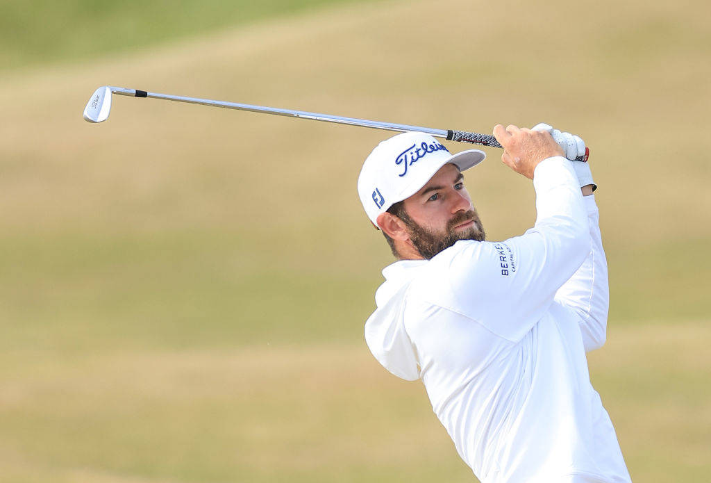Cameron Young in round one of The 150th Open